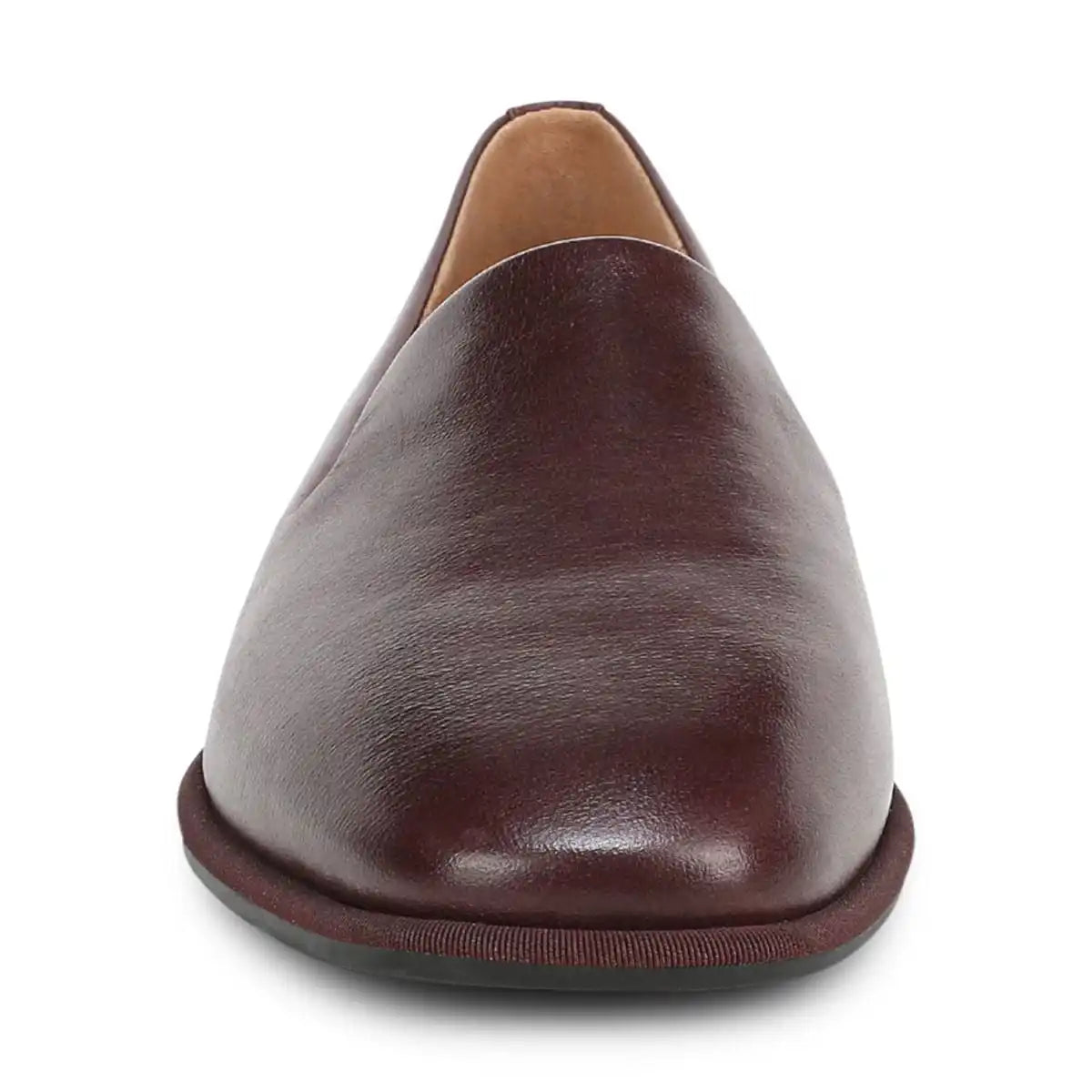 Willa 2.0 Slip on Flat Mulled Wine Leather