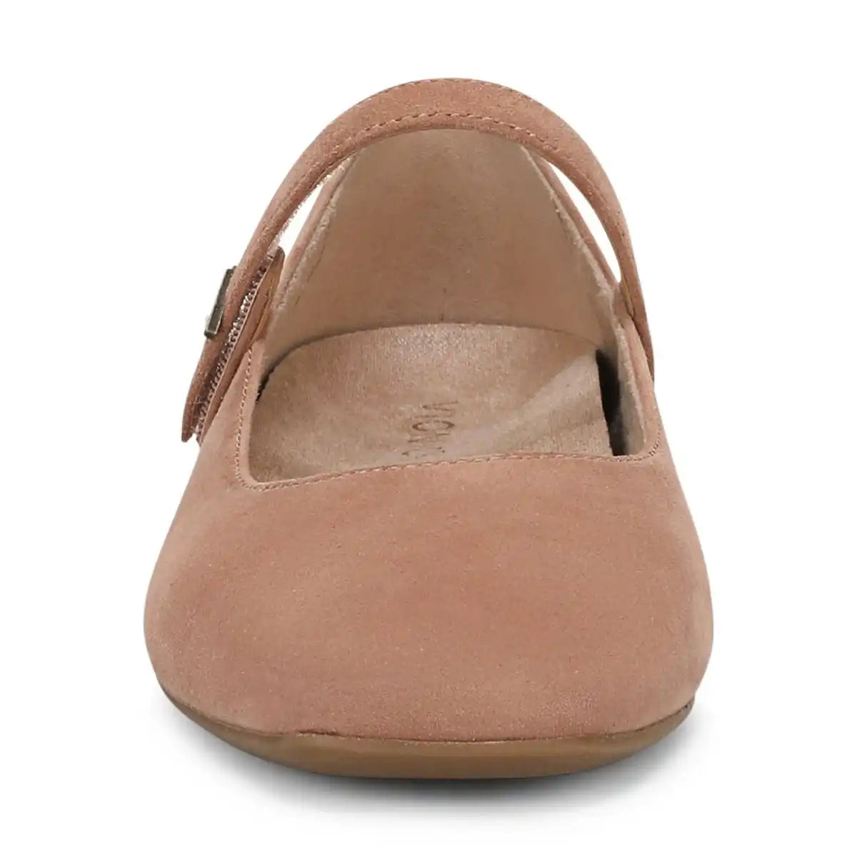 Alameda Mary Jane Flat Mocha Mousse Suede