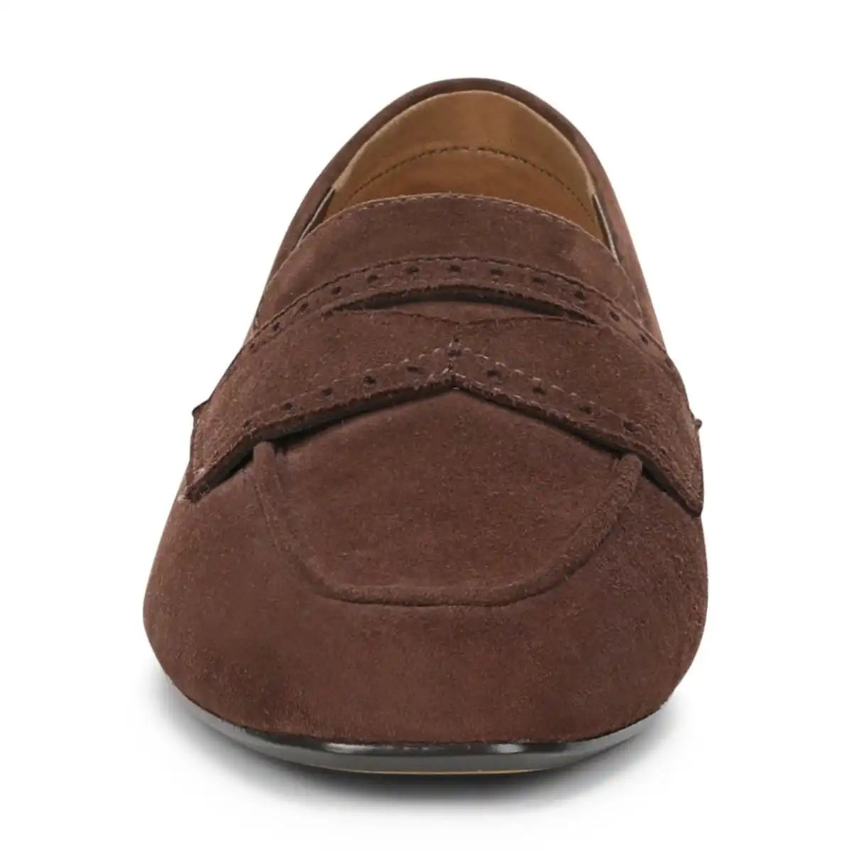Sadie Loafer Swiss Chocolate Suede