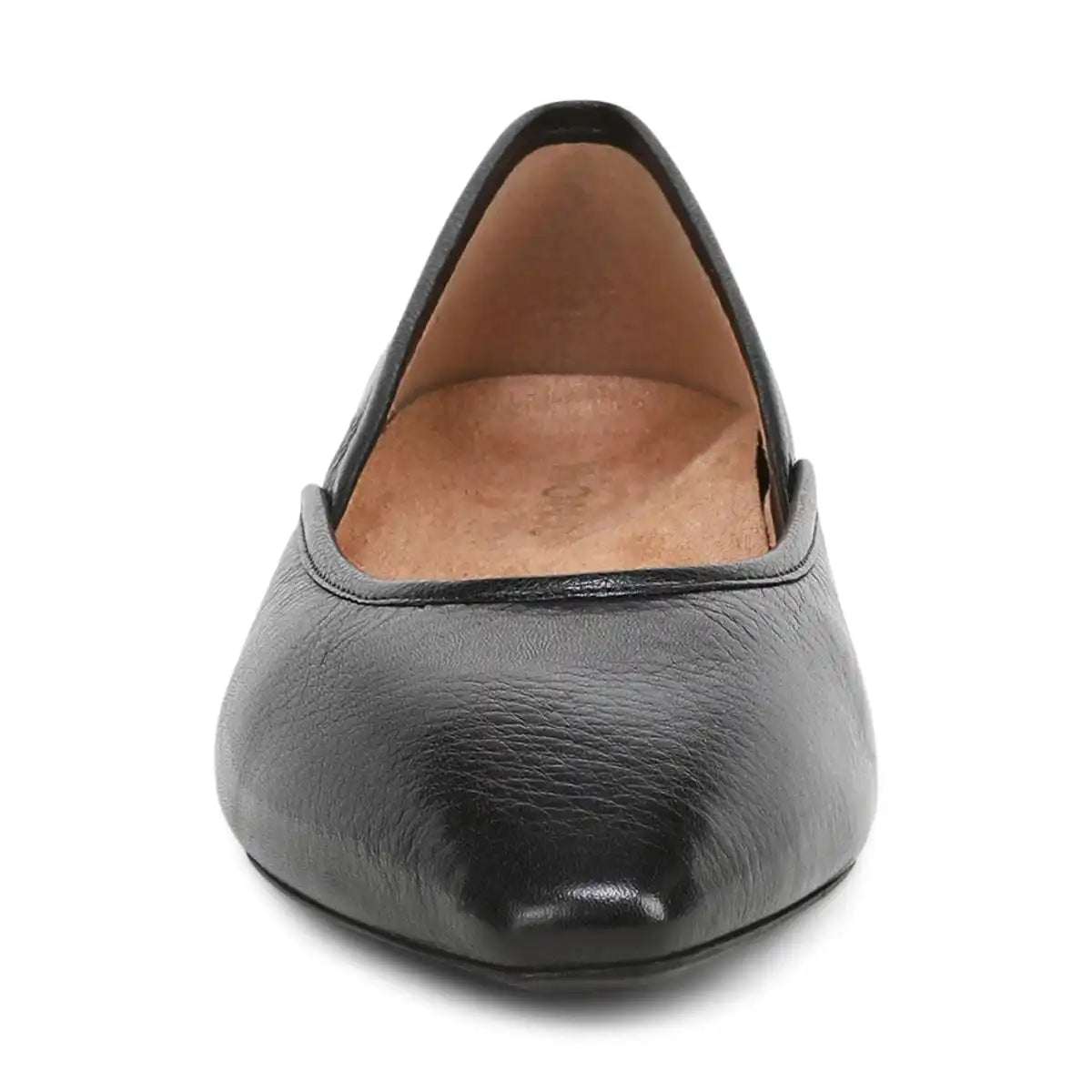 Gracia Ballet Flat Black Leather