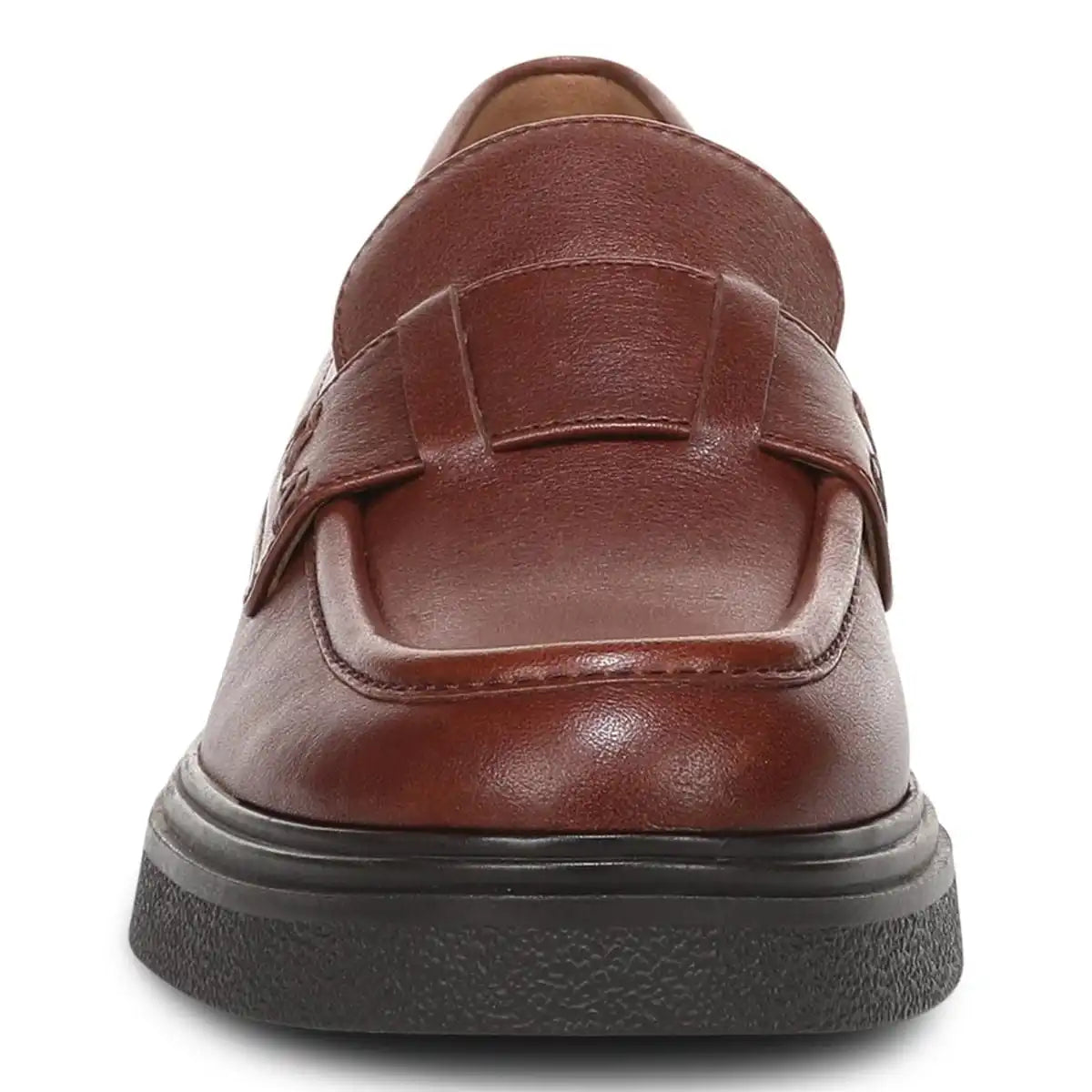 Dolores Loafer Hazelnut Snake Embossed Leather