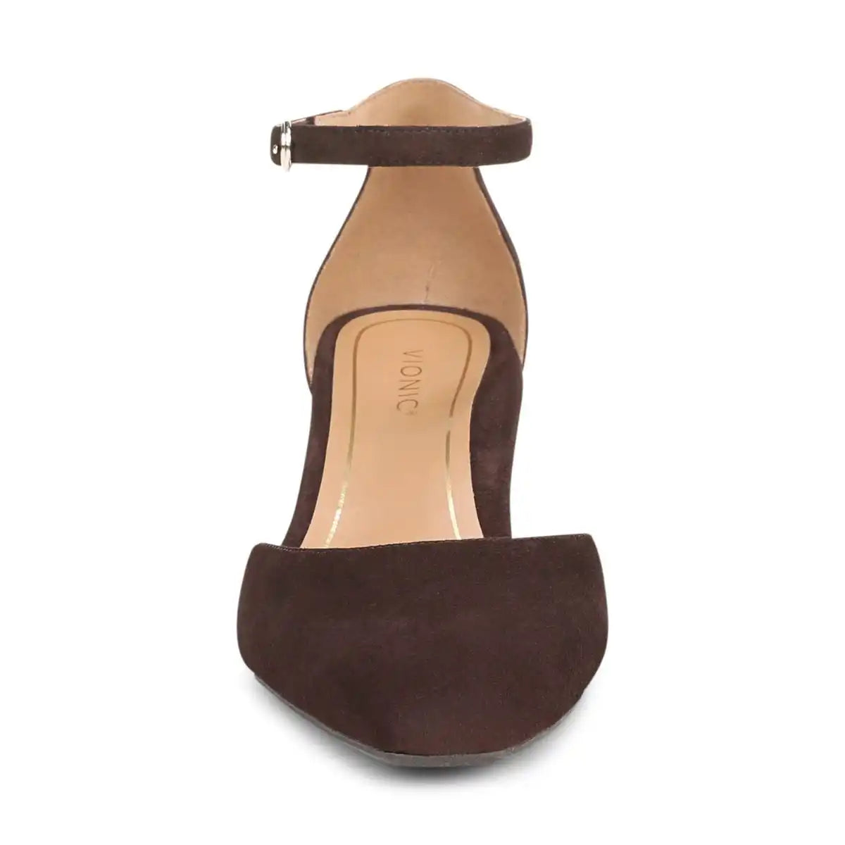 Scarlett Dress Heel Cafe Noir Suede