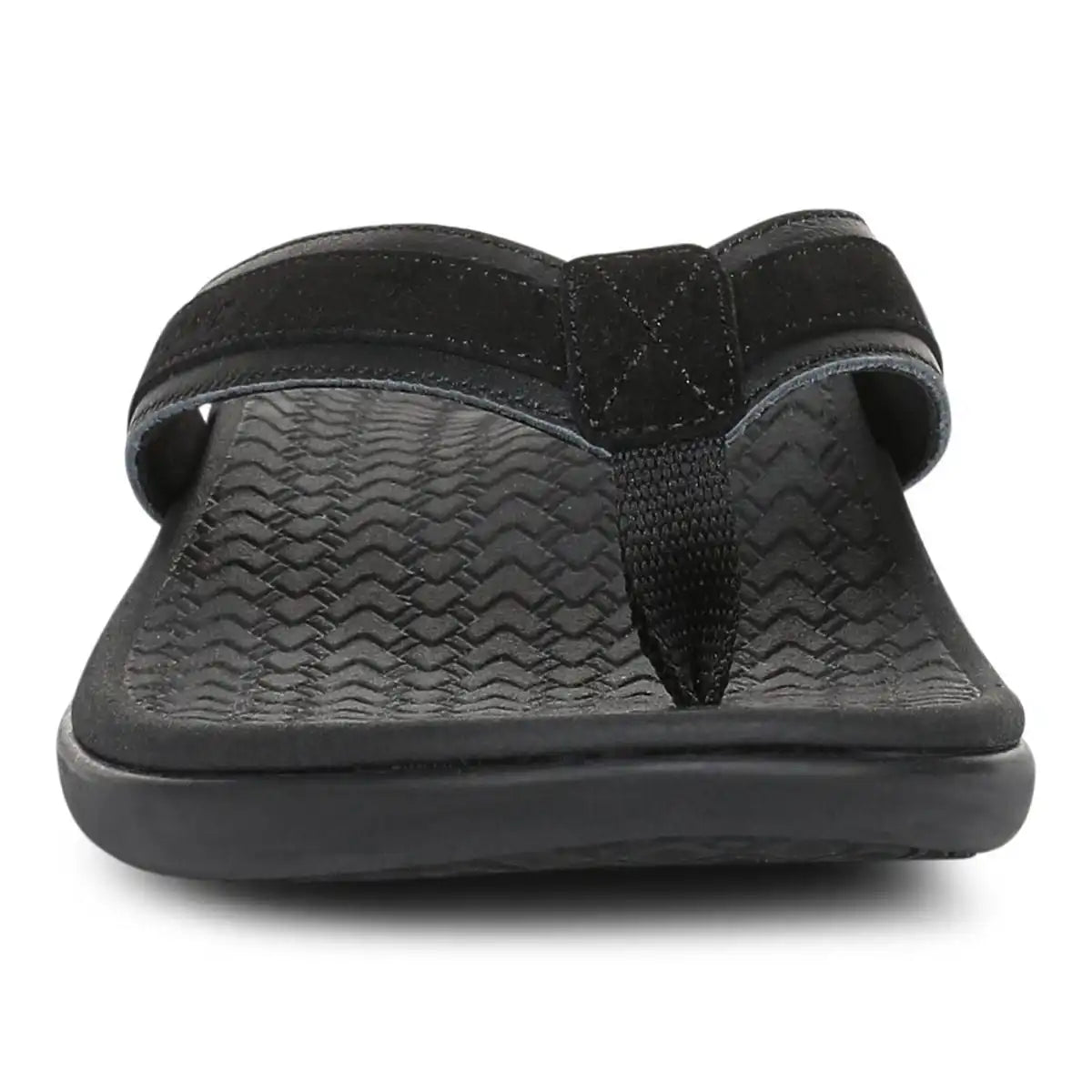 Tide 2.0 Toe Post Sandal Black Suede