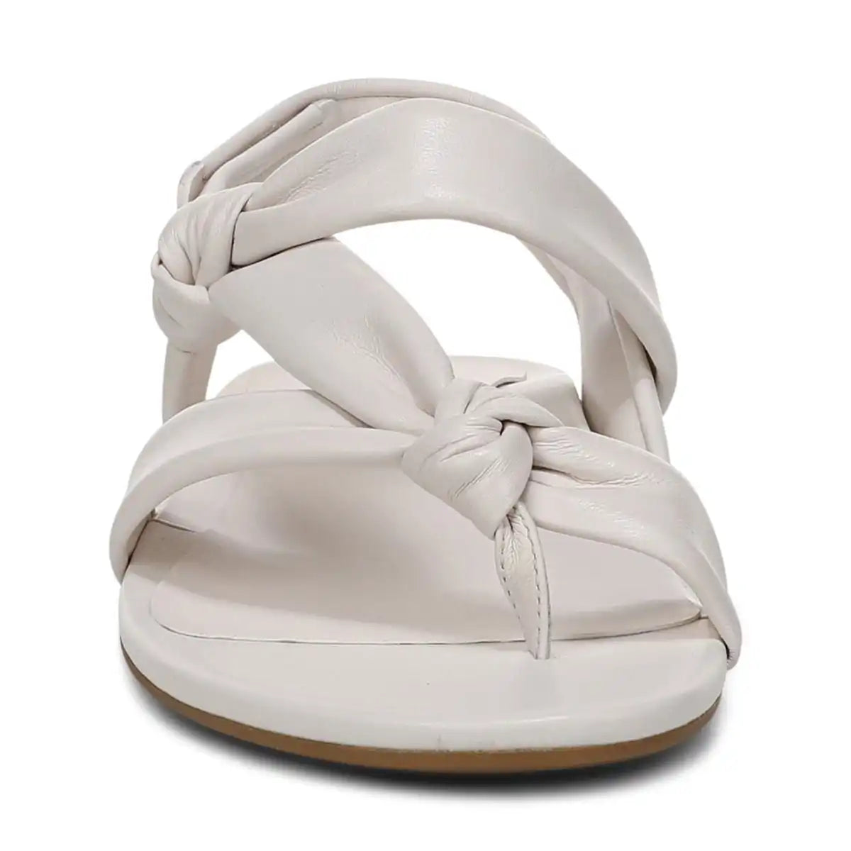 Geneva Strappy Toe Post Sandal Sea Salt Leather