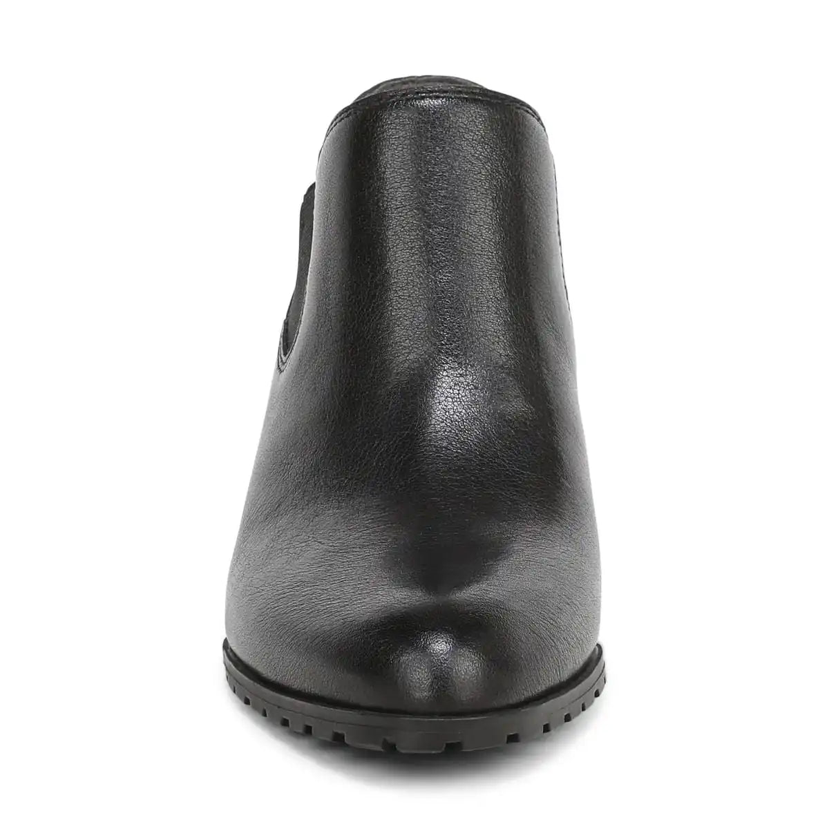 Bethany Heeled Ankle Boot Black Leather