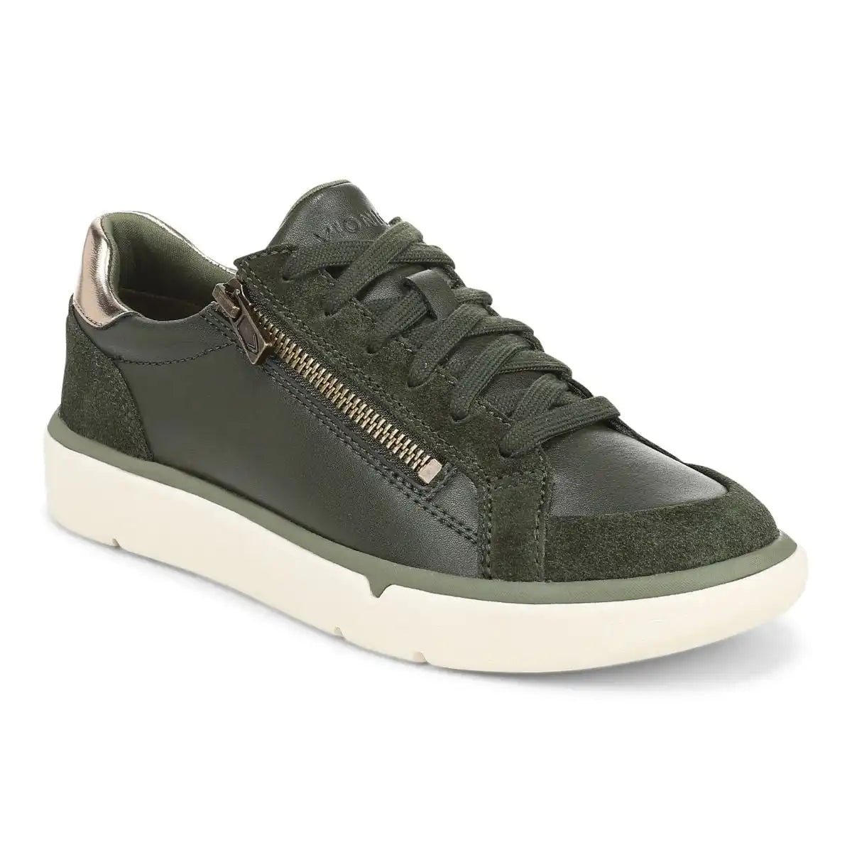 City Walk AXS Sneaker Olive Moss Leather