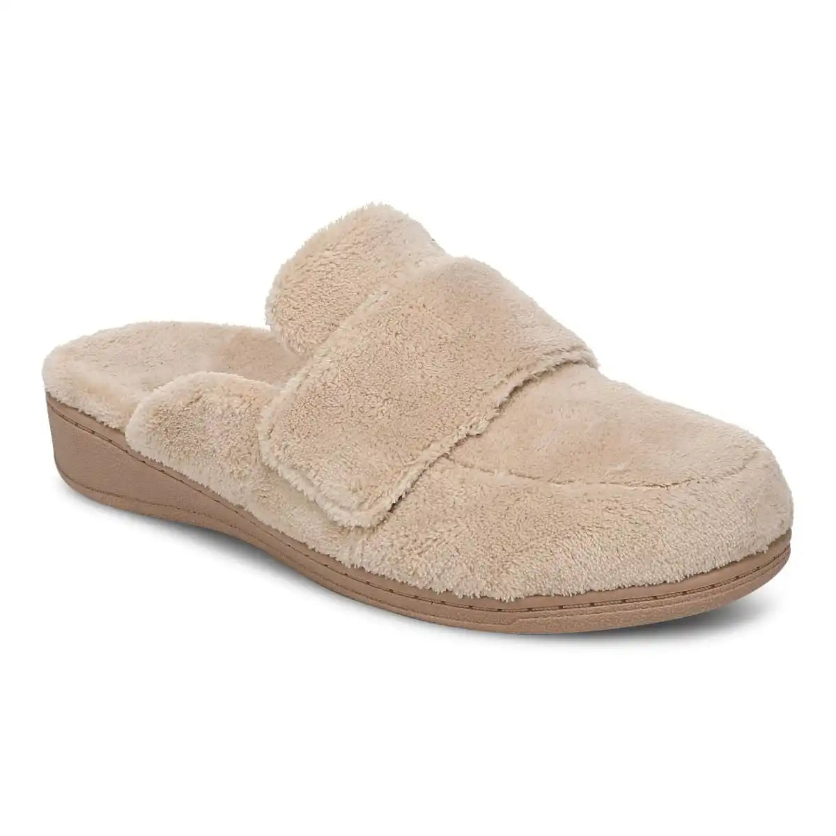 Gemma II Mule Slippers Tan Terry