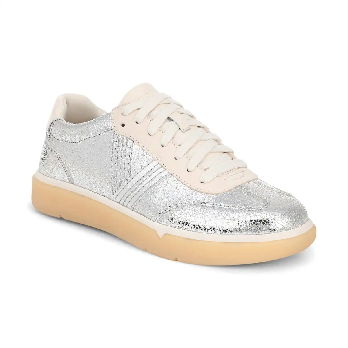City Walk Sneaker Silver Leather