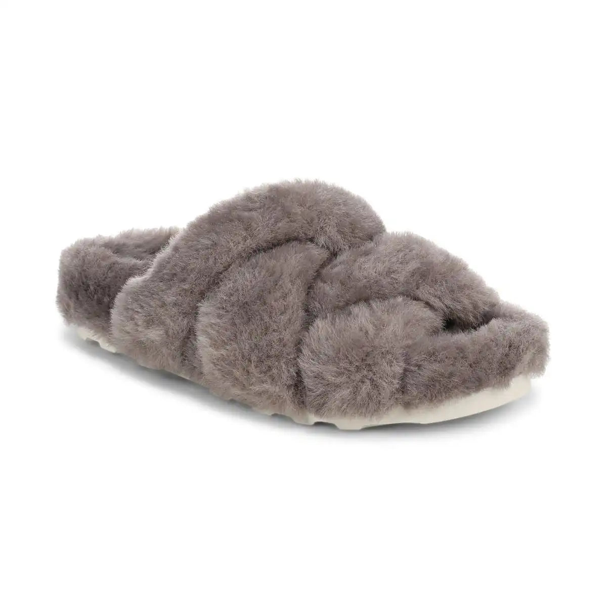 Peppa Open Toe Slipper Dark Grey