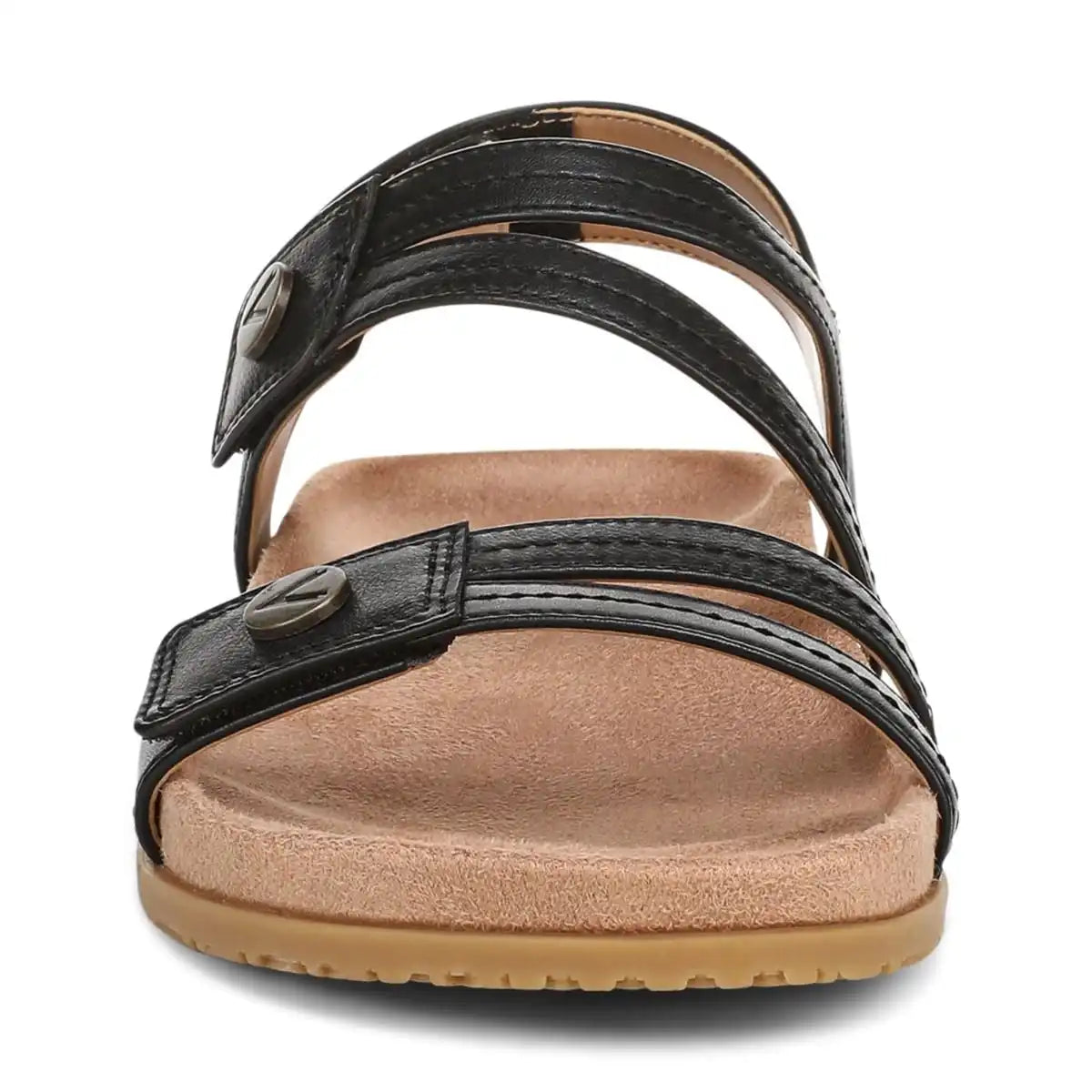 Essie Strappy Sandal Black Leather