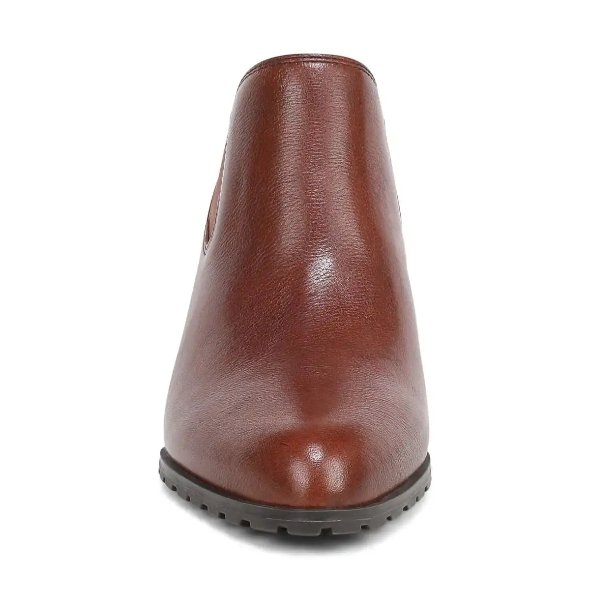 Bethany Heeled Ankle Boot Baked Clay Leather