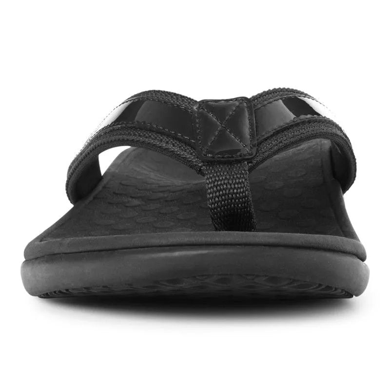 Tide II Toe Post Sandal Black