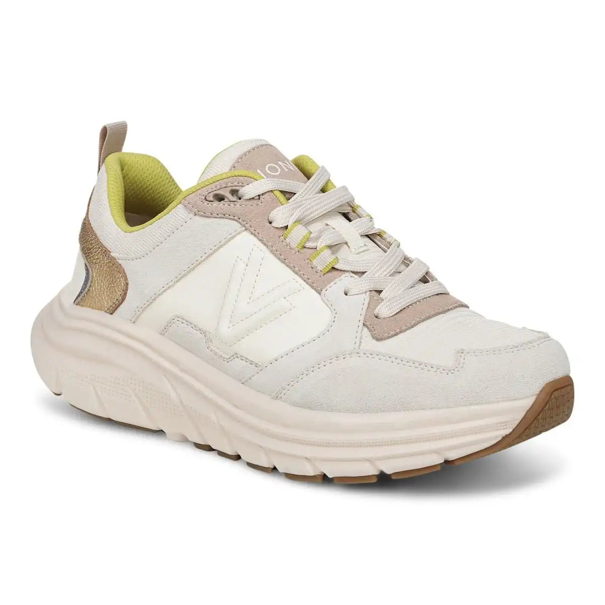 Walk Max Skyline Sneaker Ivory Gold