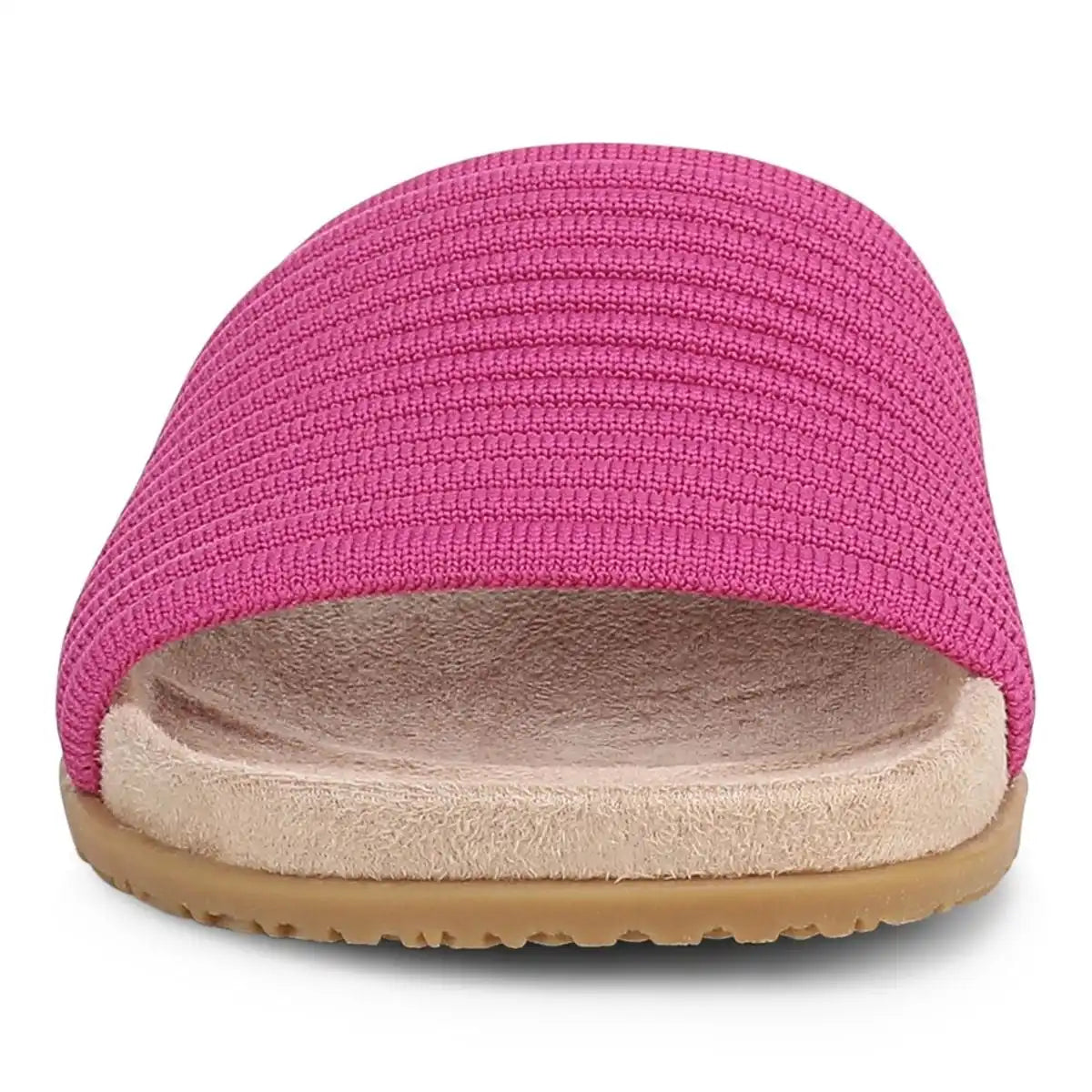 Evie Knit Slide Sandal Rose Violet