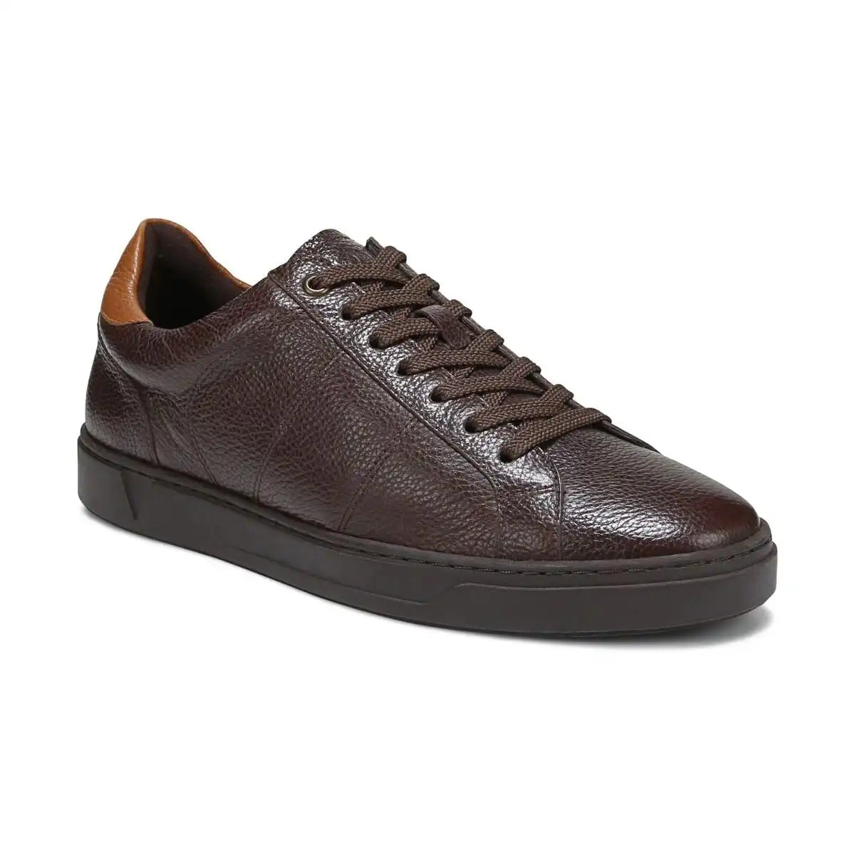 Lucas II Lace Up Sneaker Chocolate Ganache Leather