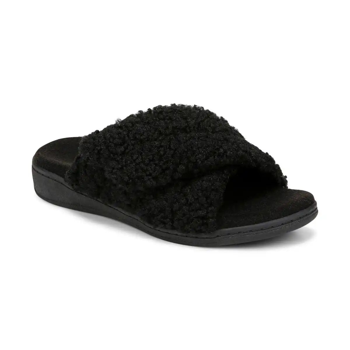 Relax II Slippers Black Shearling