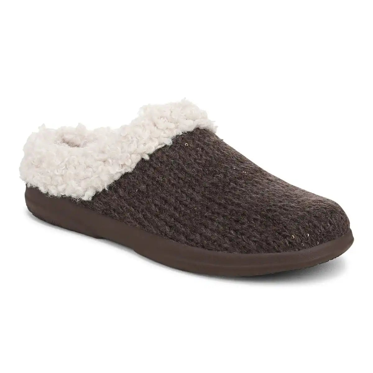 Cheyenne Mule Slipper Chocolate Metallic