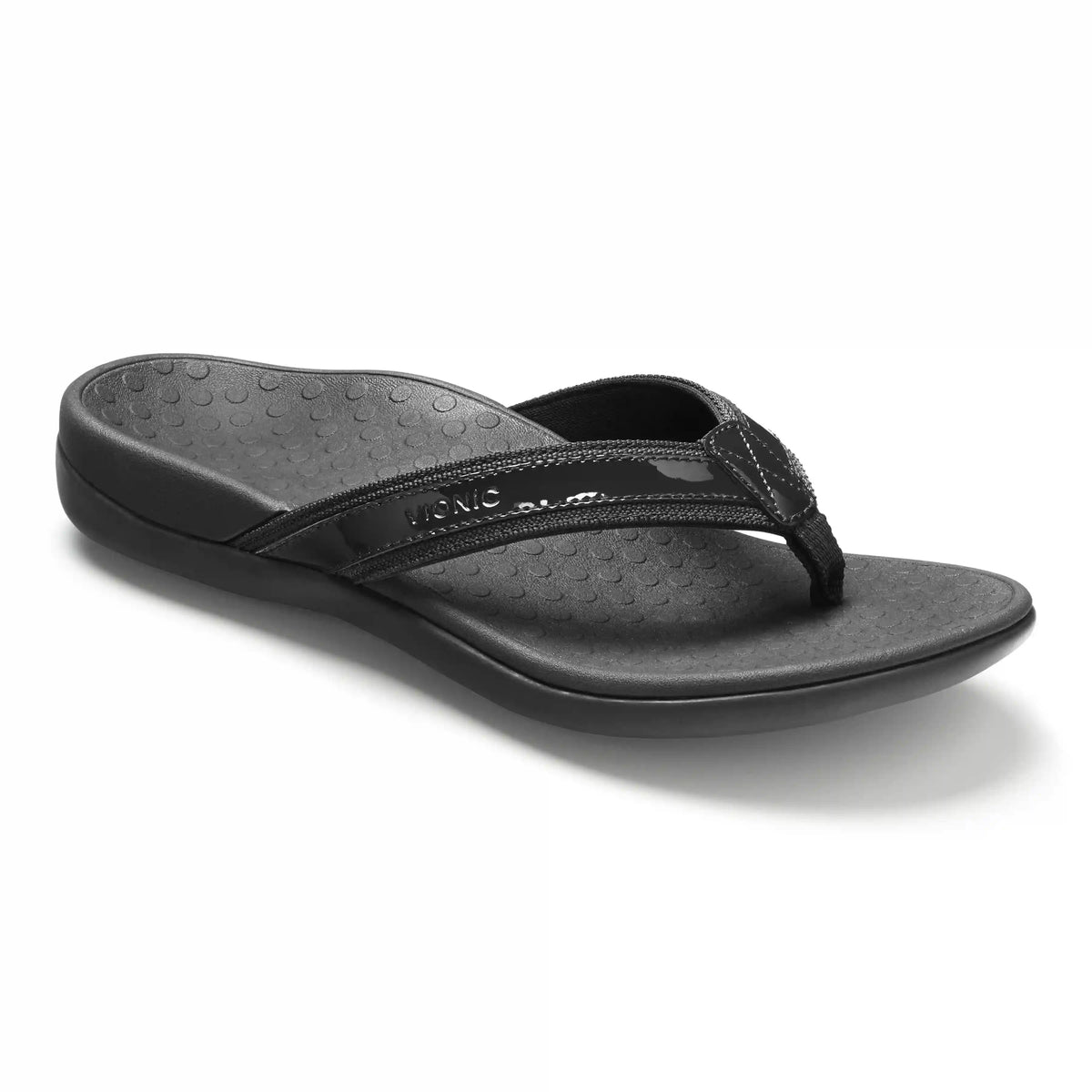 Tide II Toe Post Sandal Black