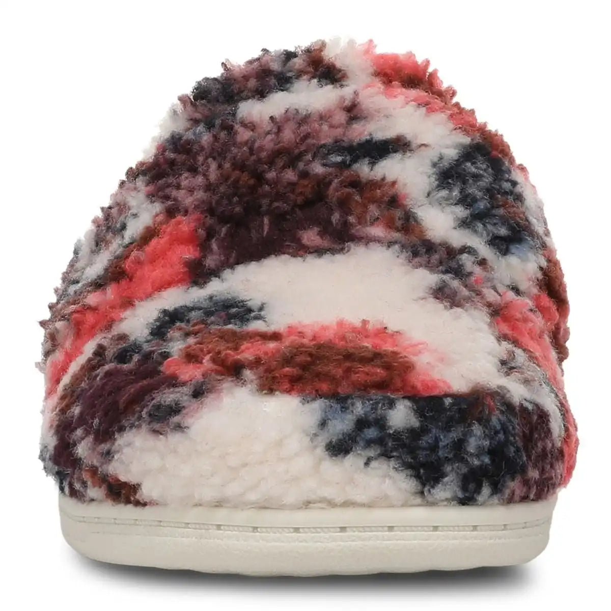 Gemma II Mule Slippers Ivory Floral Shearling