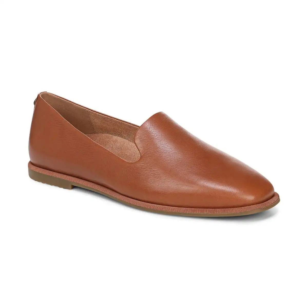 Willa 2.0 Slip on Flat Tan Leather