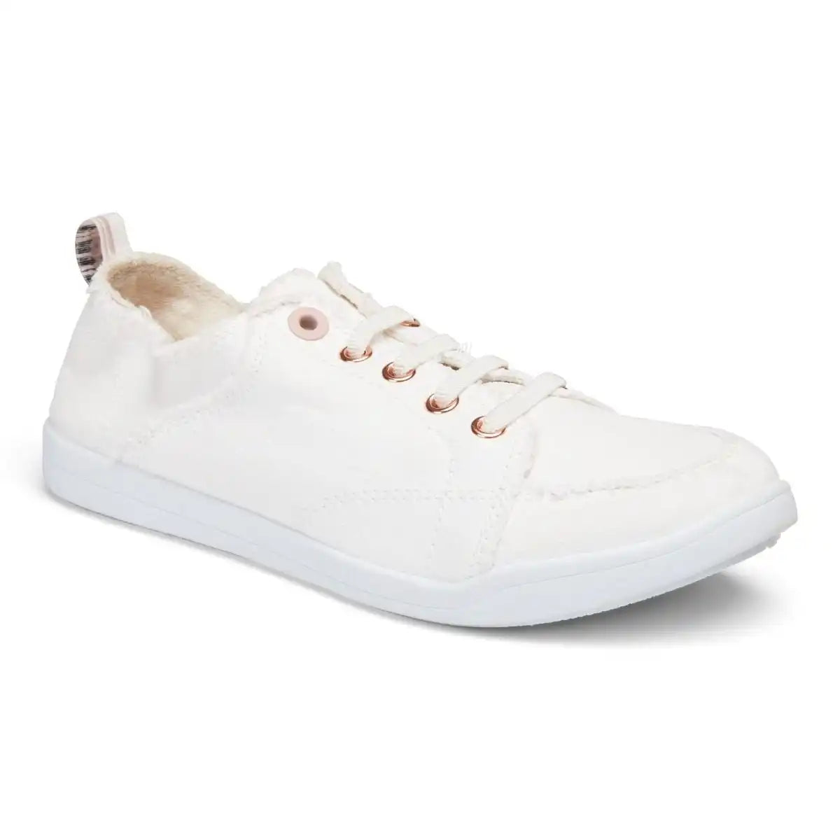 Beach Pismo Casual Sneaker: Canvas Cream