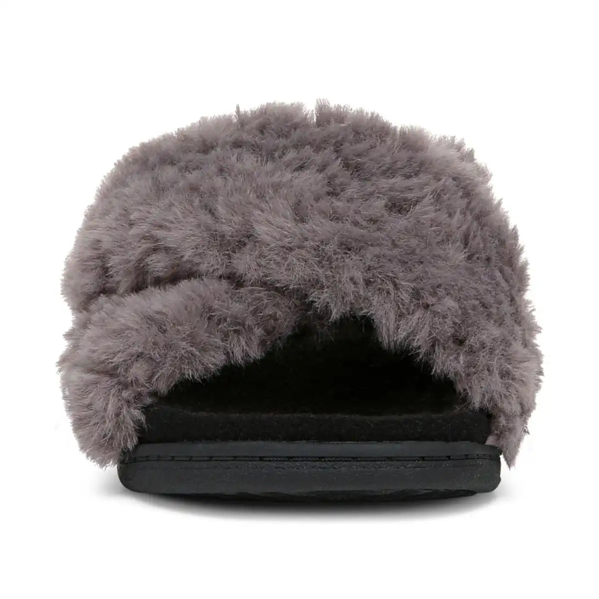 Relax II Slippers Charcoal Fur