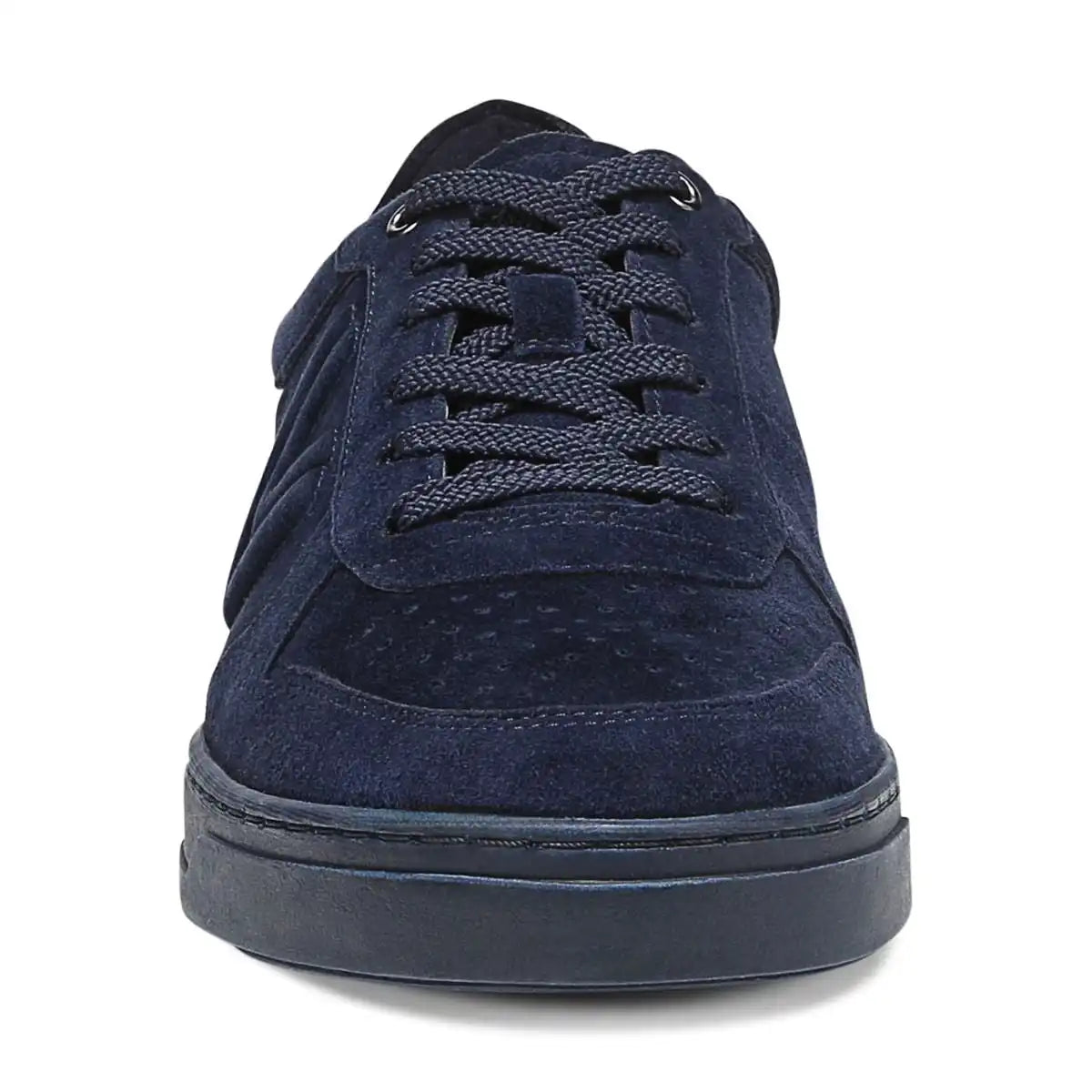 Lucas Court Lace Up Sneaker Navy Blazer Suede