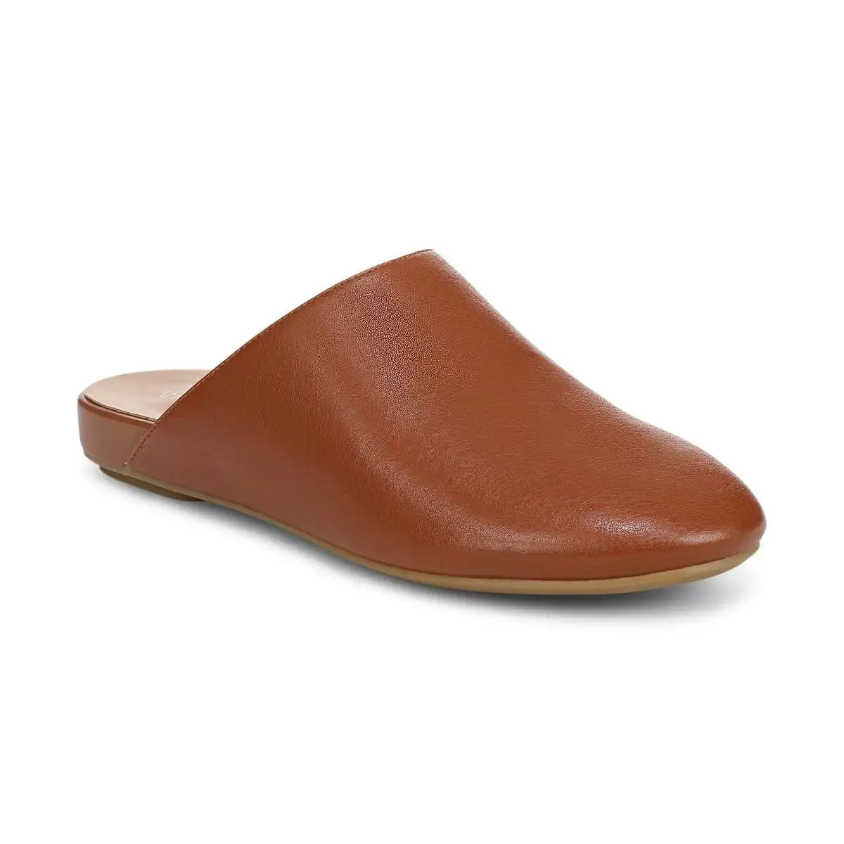 Opal Slip On Mule Tan Leather