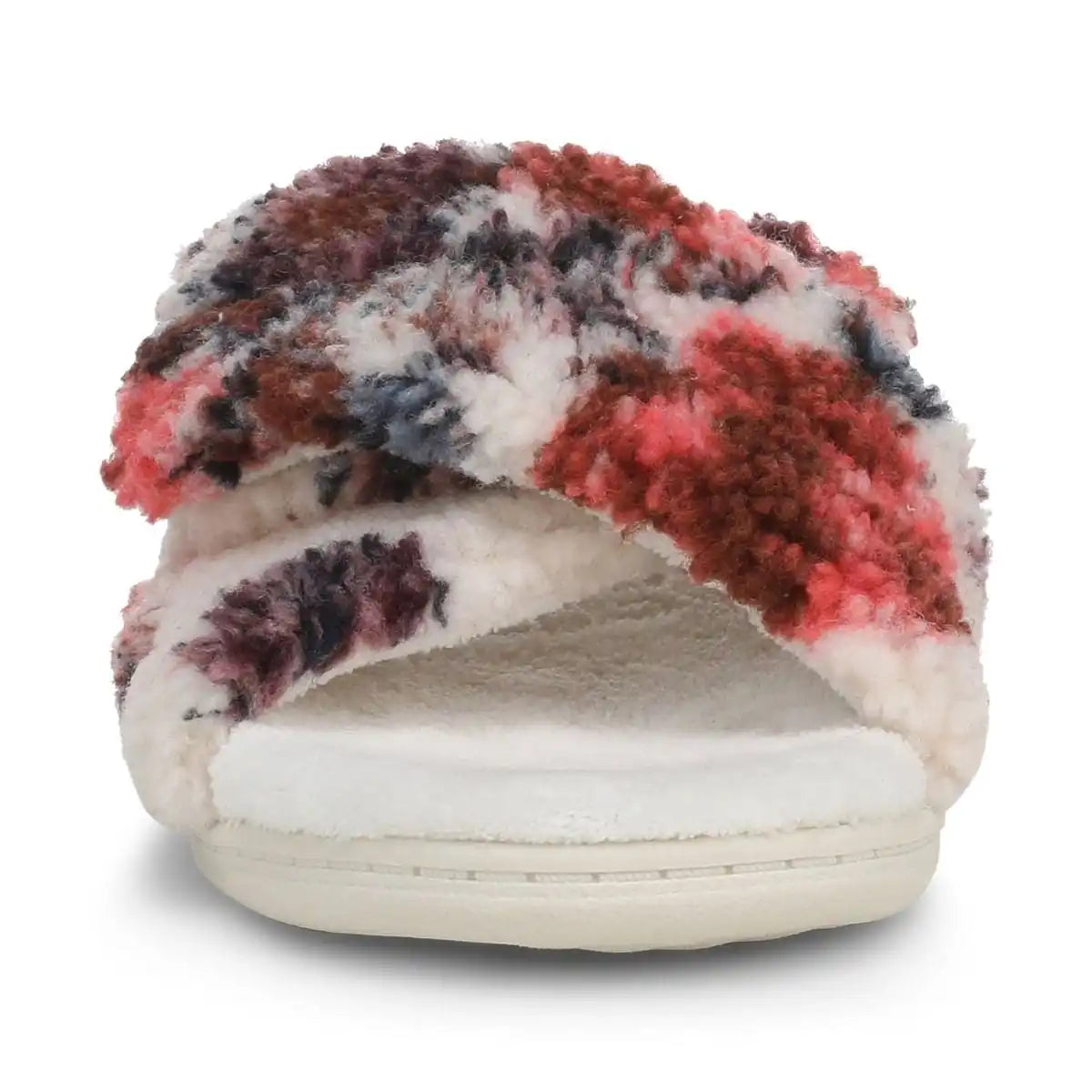 Relax II Slippers Ivory Floral Shearling