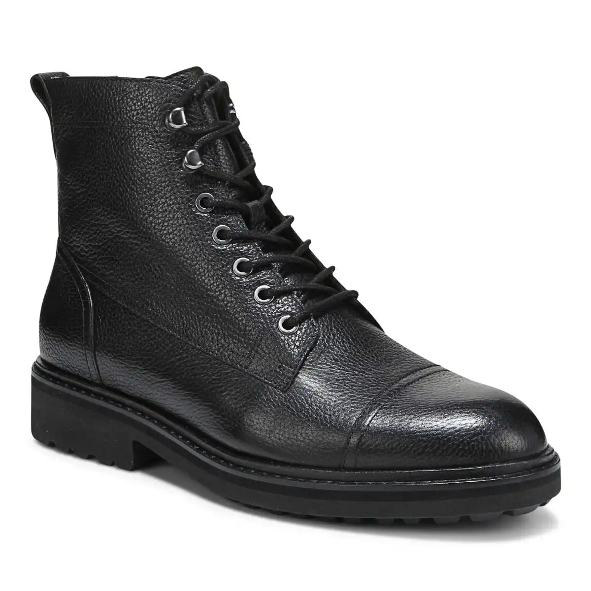 Livermore Lace Up Boot Black Leather
