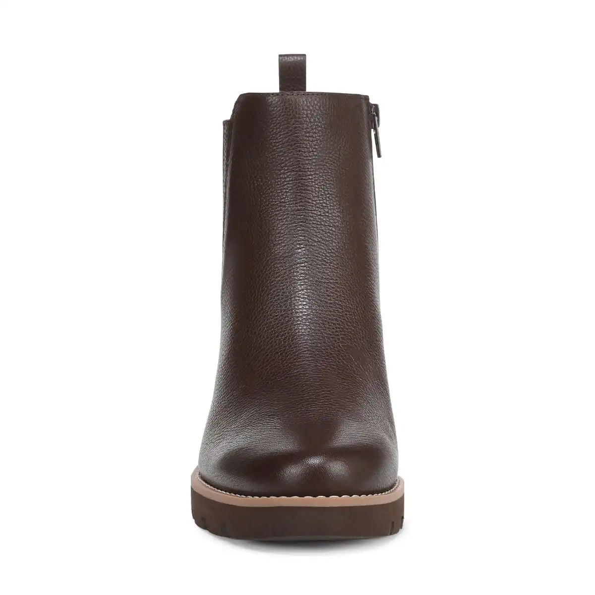 Aria 2.0 Wedge Ankle Bootie Dark Brown Leather