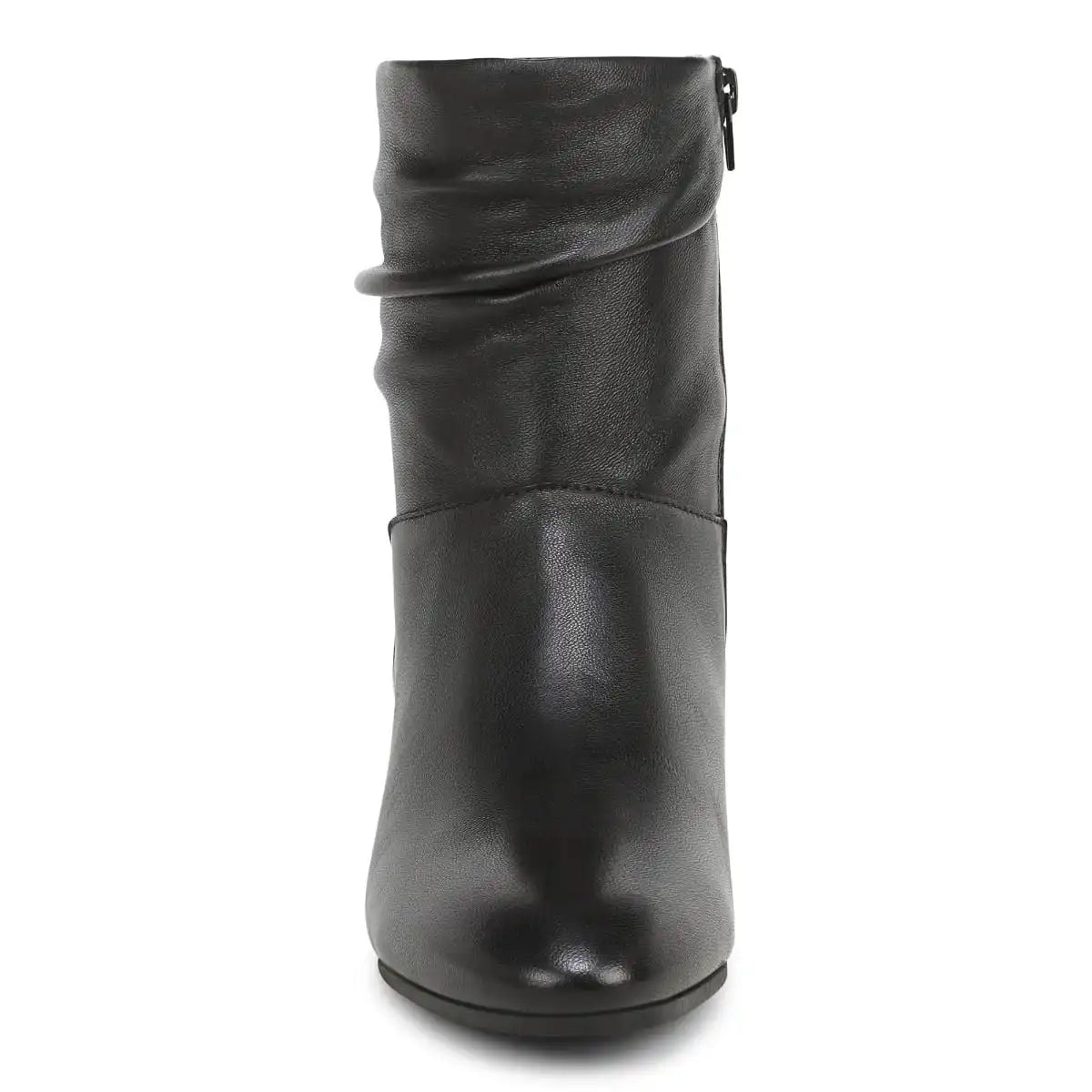 Remi Short Boot Black Leather