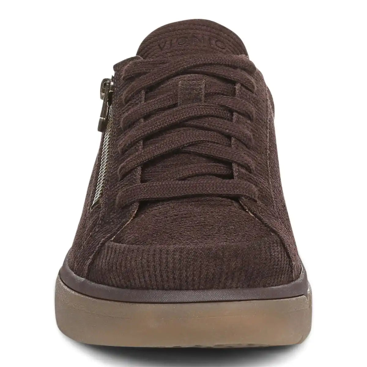 City Walk AXS Sneaker Chocolate Ganache Ribbed Suede