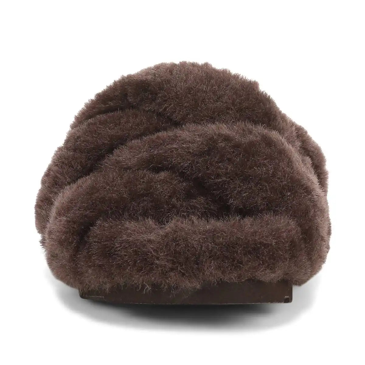 Peppa Open Toe Slipper Dark Brown