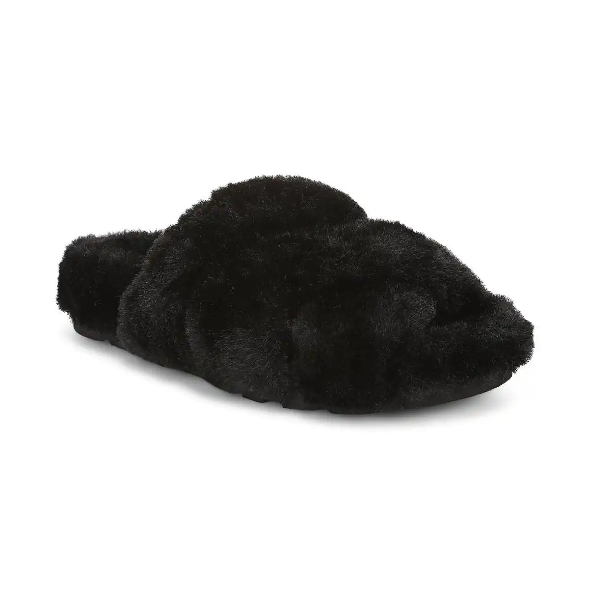Peppa Open Toe Slipper Black