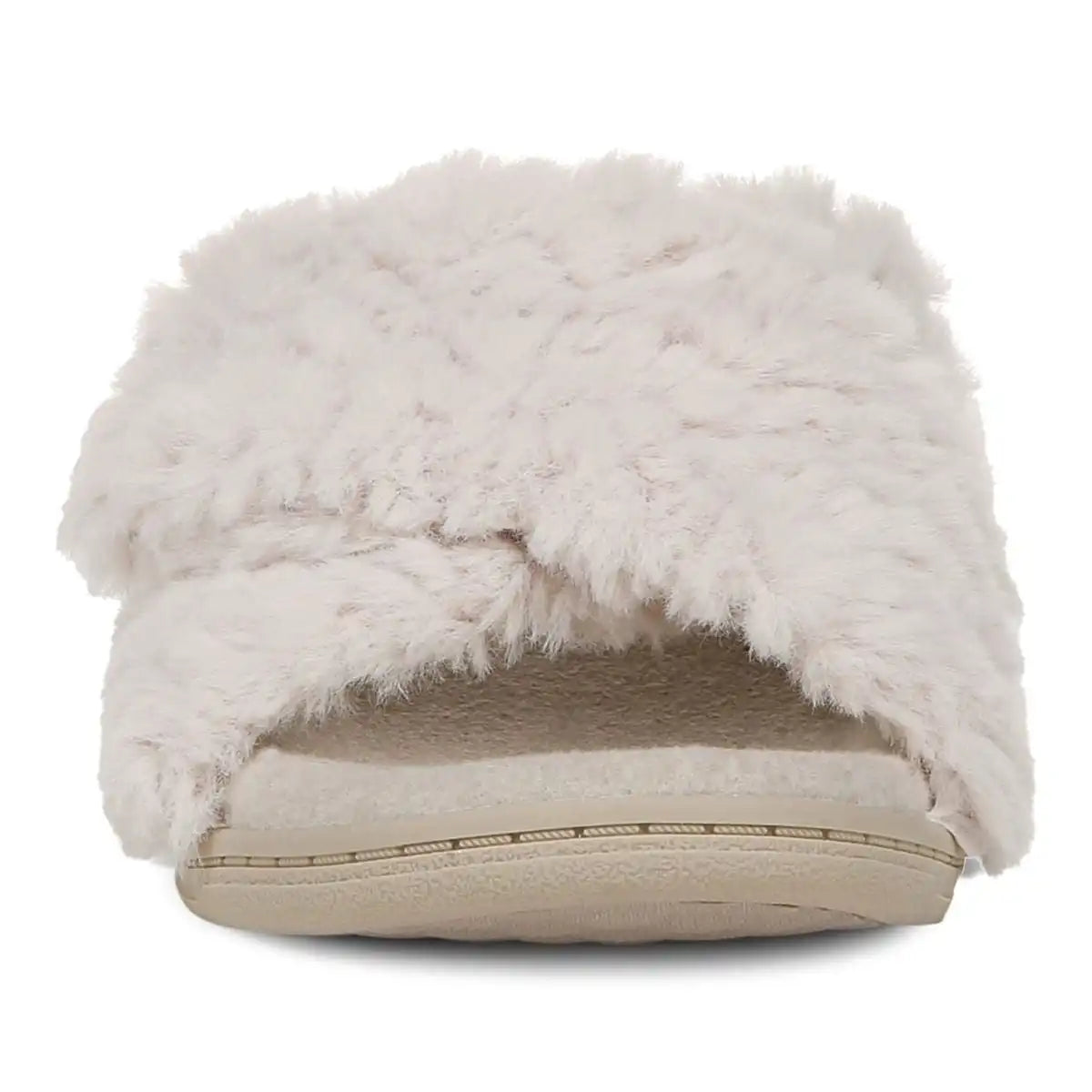 Relax II Slippers Off White Fur