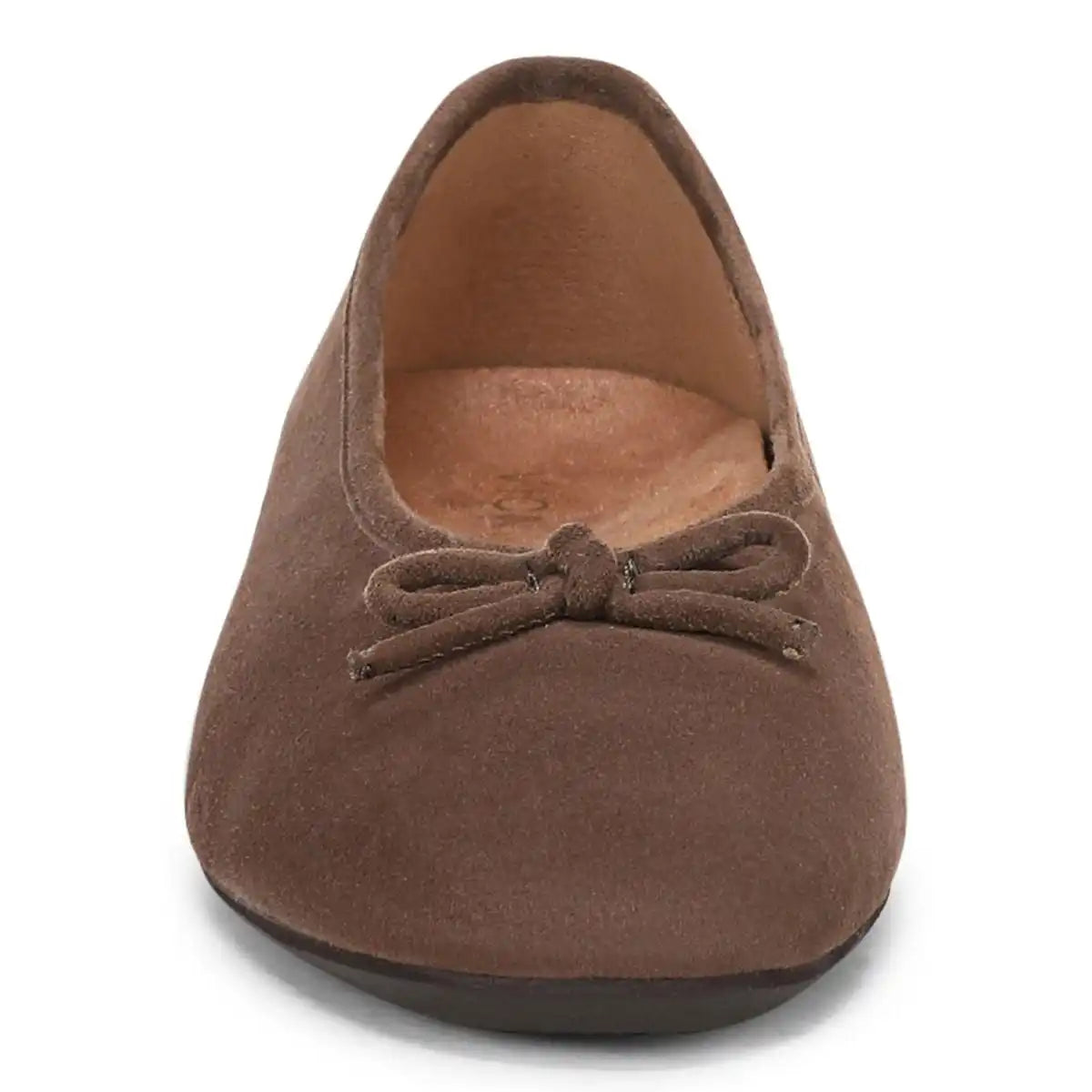 Larissa Wedge Flat Driftwood Suede