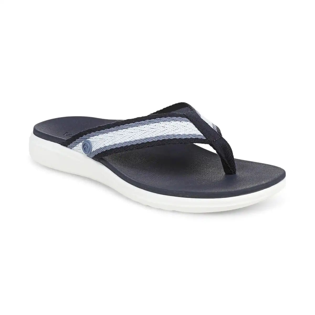 Beach Indigo Toe Post Sandal Navy Blazer Multi