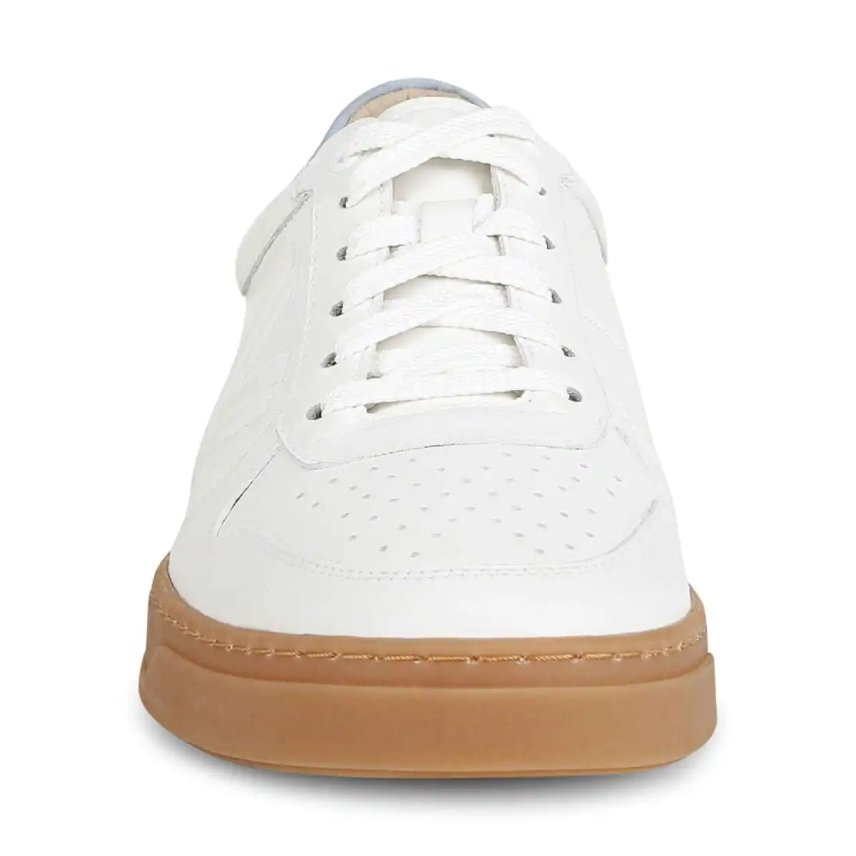 Lucas Court Lace Up Sneaker White Skyway Suede