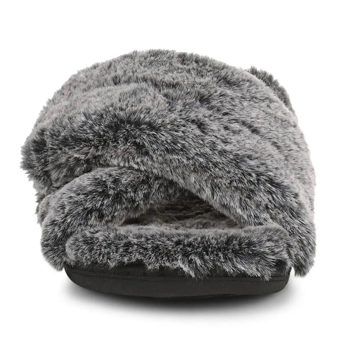 Relax II Slippers Dark Grey Fur