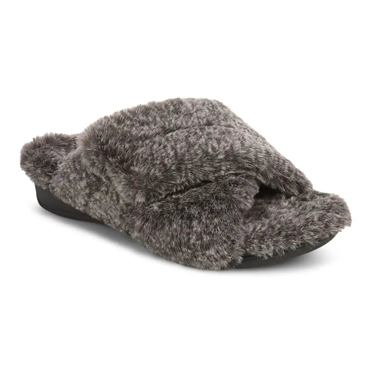 Relax II Slippers Dark Brown Fur