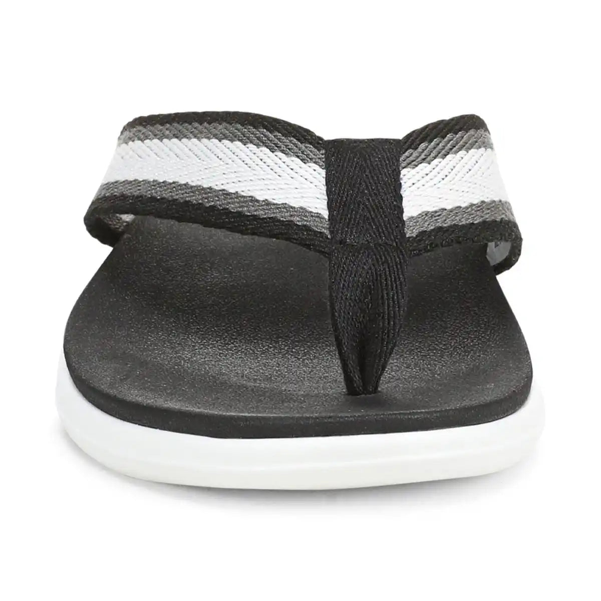 Beach Indigo Toe Post Sandal Black Multi
