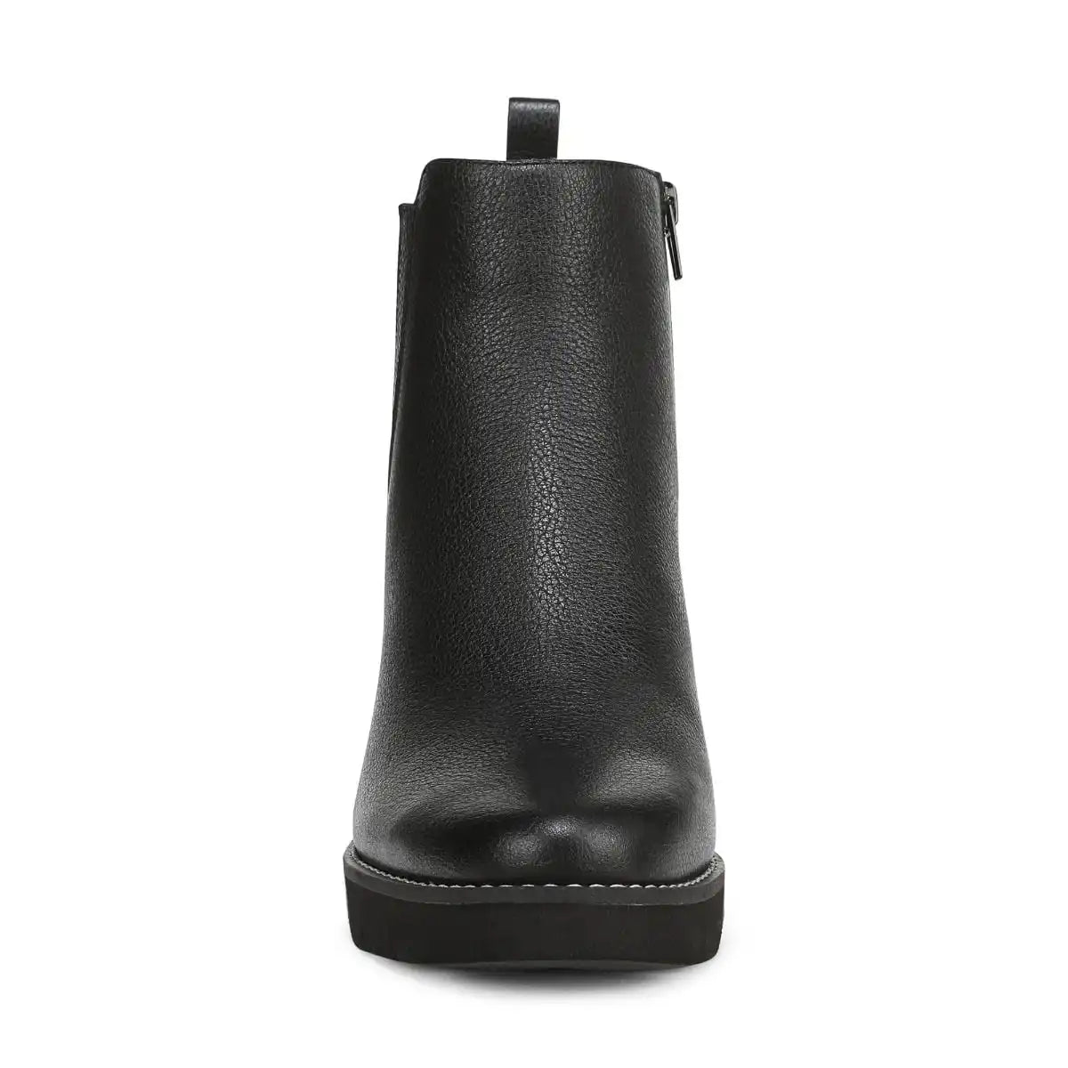Aria 2.0 Wedge Ankle Bootie Black Leather